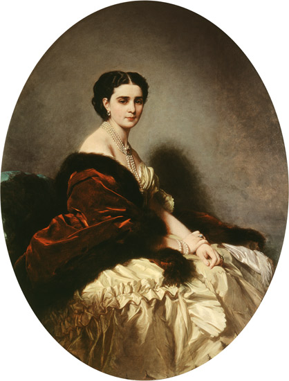 Bildnis der Gräfin Sophie Narishkina (1823-1877) von Franz Xaver Winterhalter