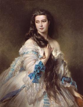 Portrait of Madame Rimsky-Korsakov (1833-78) nee Varvara Dmitrievna Mergassov 1864