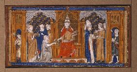 Papst Gregor IX Um 1340