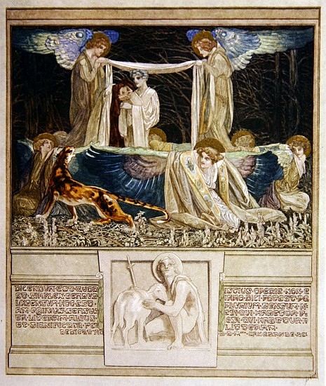 Illustration from Dante''s ''Divine Comedy'', Inferno von Franz von (Choisy Le Conin) Bayros