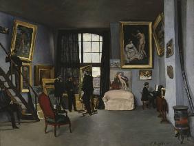 F.Bazille, L''atelier de Bazille