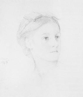 Portrait of May Sartoris (1845-1925) 1854