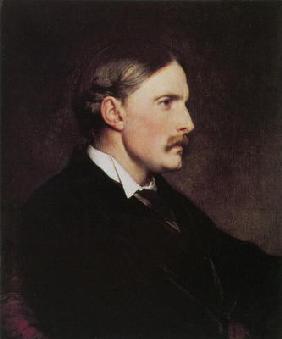 Portrait of Henry Evans Gordon (oil on canvas) 1912