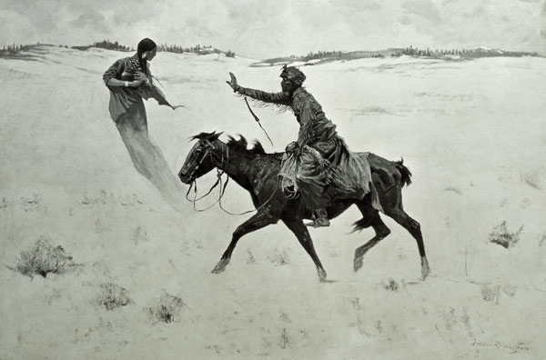 How Order No. 6 went through, or The Vision von Frederic Remington