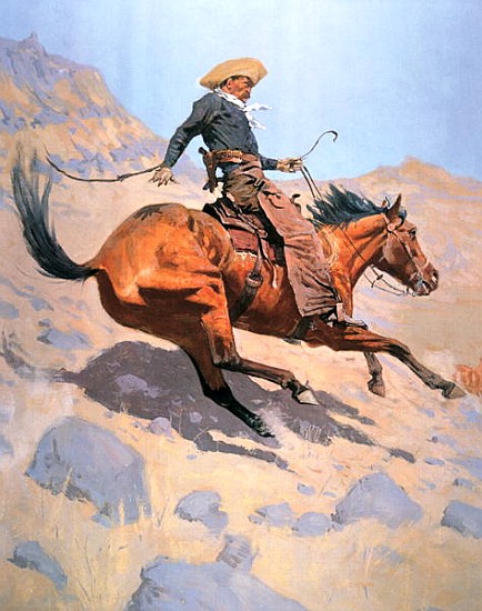 The Cowboy von Frederic Remington