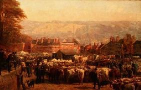 The Hill at Norwich on Market Day 1871