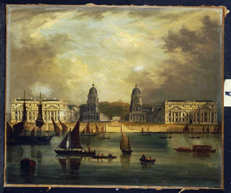 Ansicht von Greenwich von Frederick Calvert