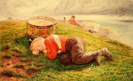 The Drummer Boy's Dream von Frederick James Shields