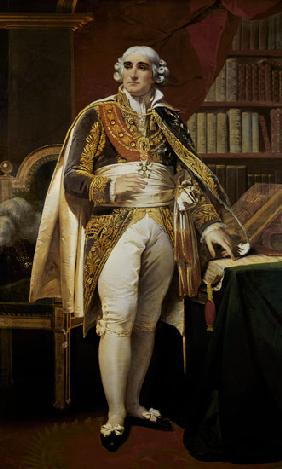 Portrait of Jean-Jacques-Regis de Cambaceres (1753-1824) 19. Jh