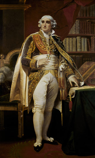 Portrait of Jean-Jacques-Regis de Cambaceres (1753-1824) von Frederik Henry Schopin