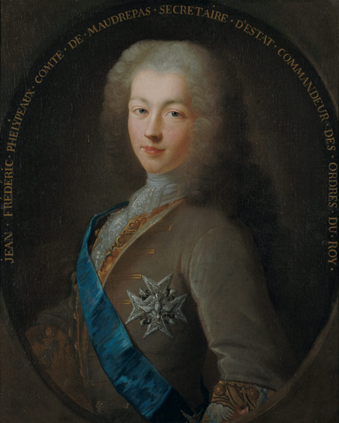 Portrait of Jean Frederic Phelypeaux (1701-81) Count of Maurepas von French School