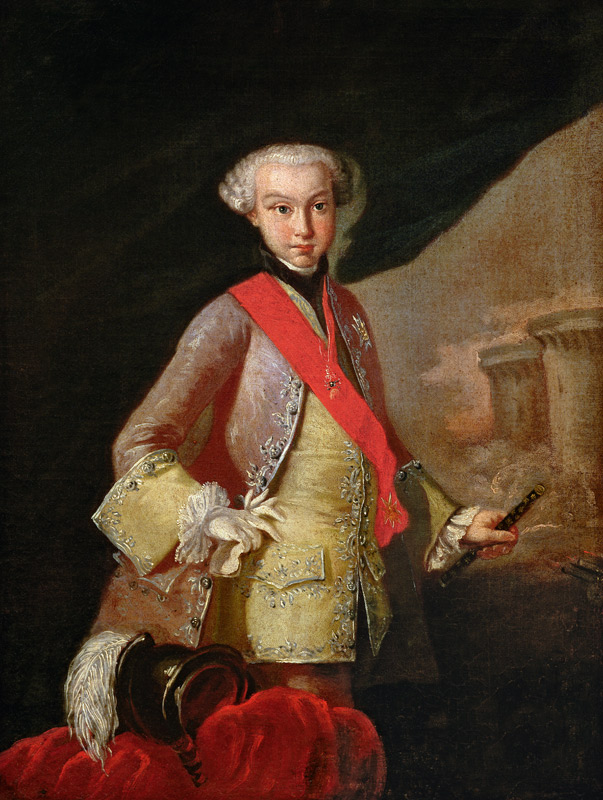 Portrait of Louis Antoine Henri de Bourbon Conde (1772-1804) Duke of Enghien von French School