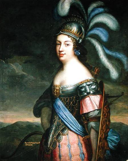 Anne de La Grange-Trianon (1632-1707) Countess of Palluau and Frontenac von French School