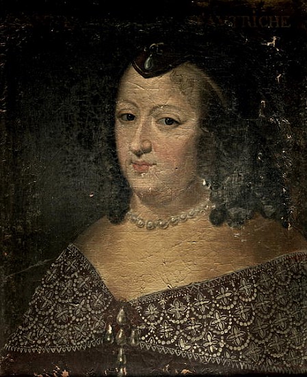 Anne of Austria (1601-66) von French School