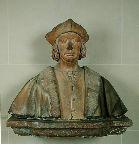 Bust of Chancellor Antoine Duprat (1463-1535) von French School