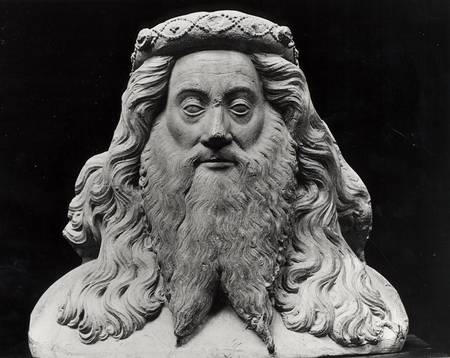 Bust from the Funeral Statue of Jean II de Vienne (d.1435), Seigneur of Pagny, nicknamed 'with the l von French School