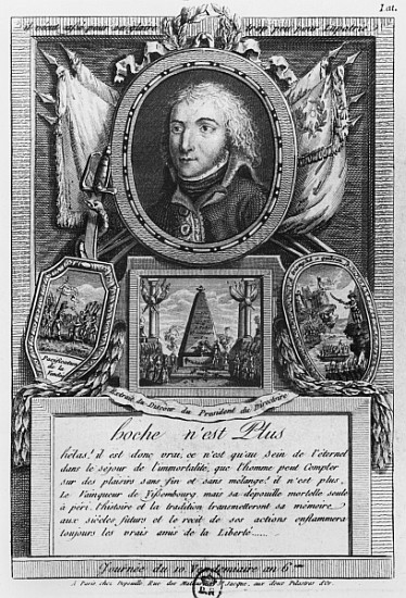 Death of General Louis Lazare Hoche von French School