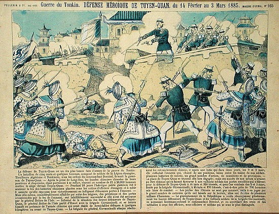 Defence of Tuyen Quang, 14th February 1885 von French School
