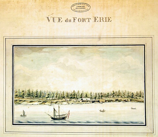 Fort Erie, late eighteenth century von French School