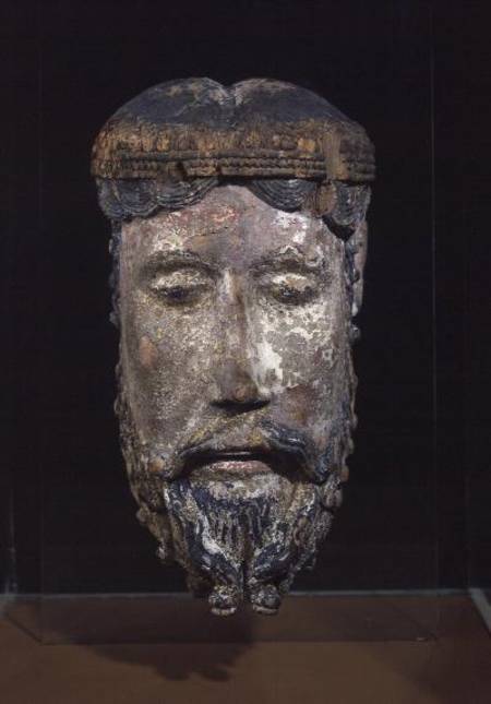 Head of Christ, from Lavaudieu von French School