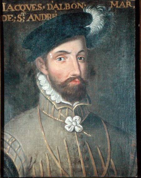 Jacques d'Albon (1510-62) Lord of Saint-Andre von French School