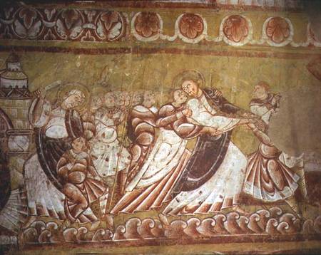 Judas Kissing Christ  (detail of 95750) von French School
