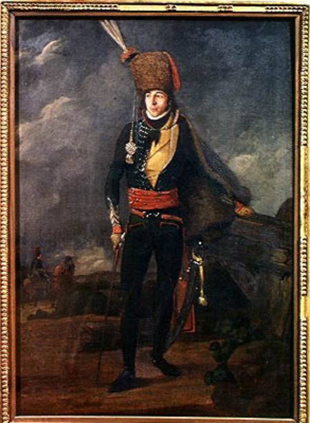 Lieutenant of the 8th Hussars von French School