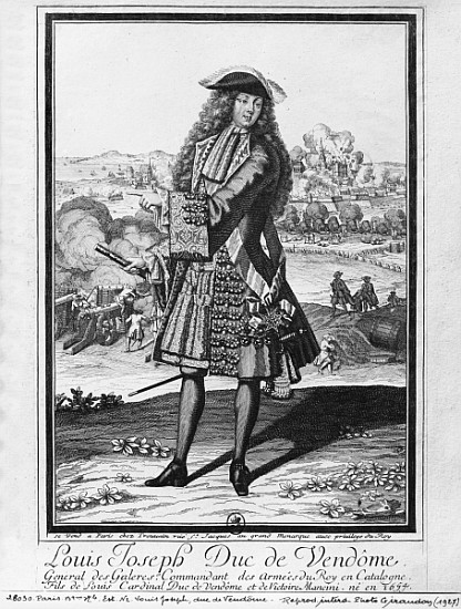 Louis Joseph de Bourbon, Duke of Vendome, known as ''The Great Vendome'' von French School