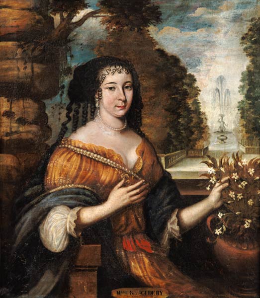 Madeleine de Scudery (1607-1701) von French School
