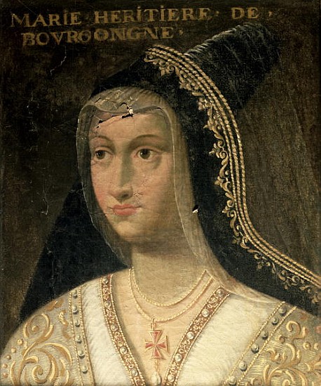 Marie, Duchess of Burgundy von French School