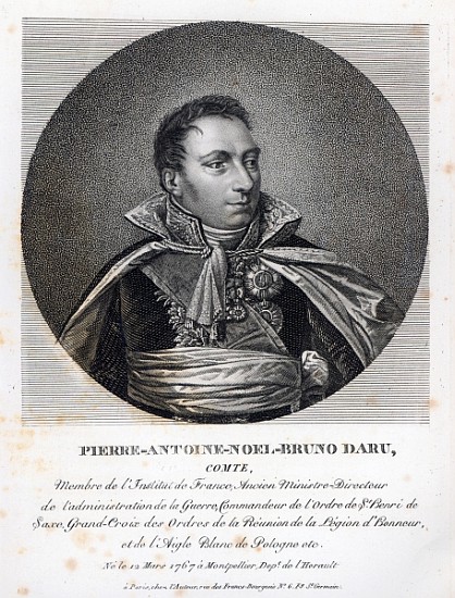 Pierre Daru (1767-1829) von French School