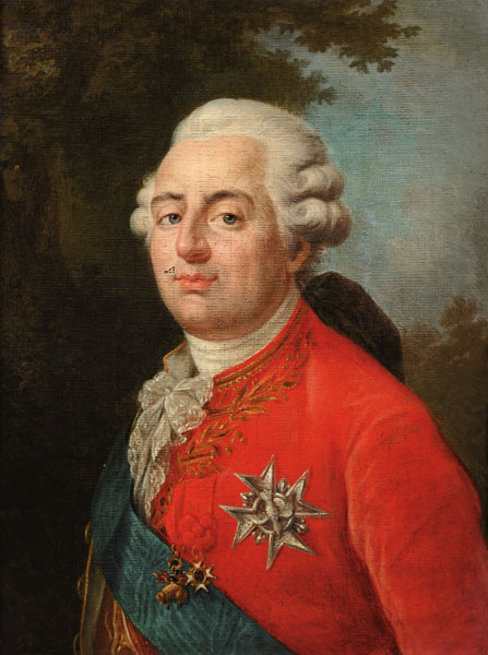 Portrait of Louis XVI (1754-93) King of France von French School