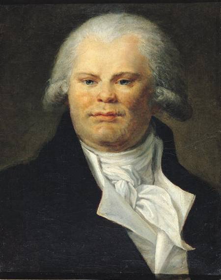 Portrait of Georges Danton (1759-94) von French School