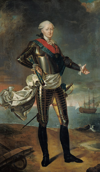 Portrait of Louis-Jean-Marie de Bourbon (1725-93) Duke of Penthievre von French School