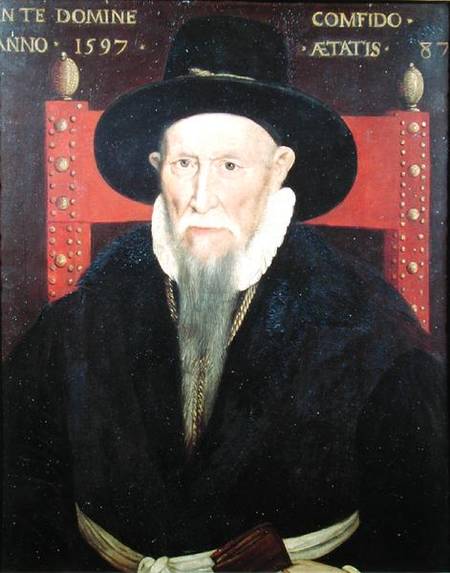 Portrait of Theodore de Beze (1519-1605) von French School
