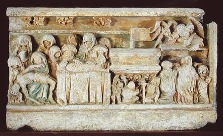 Relief depicting Scenes from the Passion of Christ: Pieta, the Entombment and the Holy Women at the von French School