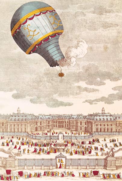 The Ballooning Experiment at the Chateau de Versailles, 19th September von French School