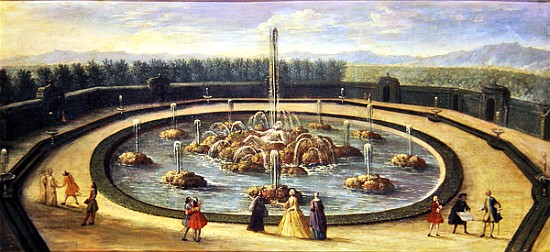 The Bassin de l''Encelade at Versailles, early eighteenth century von French School