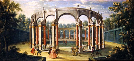 The Bosquet de la Colonnade at Versailles, early eighteenth century von French School