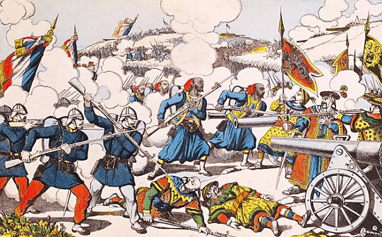 The Siege of Lang-Son, 13th February 1885 von French School