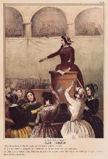 Women''s Club, c.1848