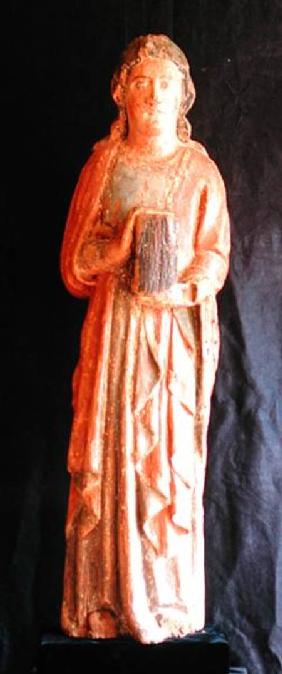Carved Saint c.1280 (oa