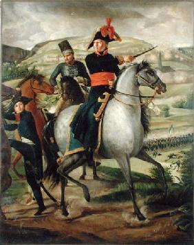 General Louis Marie Turreau de Garambouville (1756-1816) at the Gravieres Affair 1800