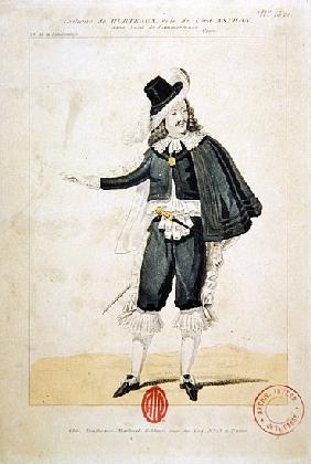 Hurteaux in the role of Lord Enrico Ashton, in the opera ''Lucie de Lammermoor'', Gaetano Donizetti 