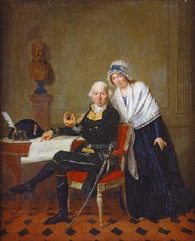 The Parents of Jean Andoche Junot (1771-1813) Duke of Abrantes before 180