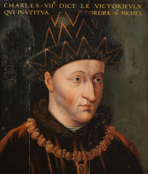 Portrait of Charles VII (1403-61)