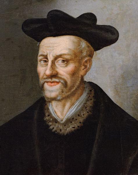 Portrait of Francois Rabelais (c.1494-1553)