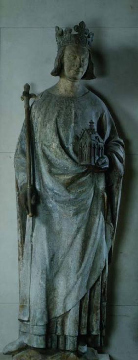 Statue of Charles V (1338-80) King of France 1365-80