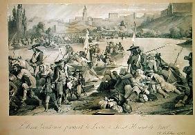 The Vendean Army Crossing the Loire at St. Florent le Vieil, 18th October 1793