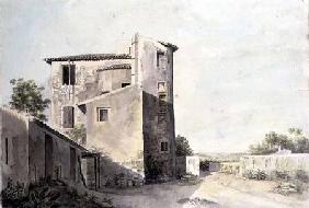 View of a Village in Southern France c.1800  on